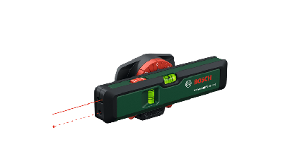 Bosch Groen Universal Wal lLevel Lijnlaser | 2x Alkaline LR03/AAA + Wandhouder + Pinnen - 0603663JZ0