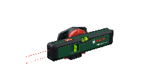 Bosch Groen Universal Wal lLevel Lijnlaser | 2x Alkaline LR03/AAA + Wandhouder + Pinnen - 0603663JZ0