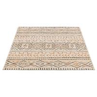 2e Halve Prijs Leen Bakker - Vloerkleed Star - 160x230 Cm - Polypropyleen - Beige
