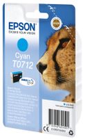 Epson Inktcartridge T0712 Origineel Cyaan C13T07124012 - thumbnail