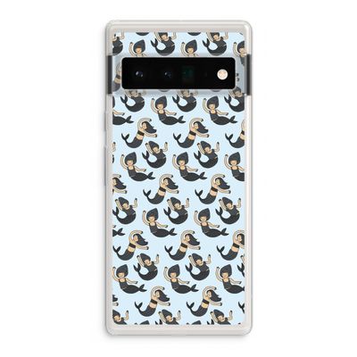 Zeemeermin: Google Pixel 6 Pro Transparant Hoesje