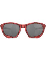 Oakley lunettes de soleil Plazma à monture ronde - Rouge