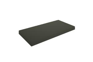 Wiesbaden Marmaris topblad 40x22x2.5 cm mdf zwart mat