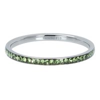 iXXXi Vulring Zirconia Peridot Zilver - thumbnail