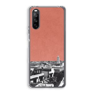 Marrakech Skyline : Sony Xperia 10 III Transparant Hoesje