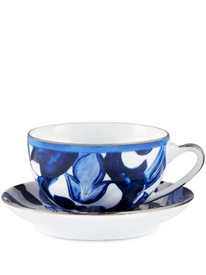 Dolce & Gabbana service à thé Blu Mediterraneo en porcelaine - Blanc