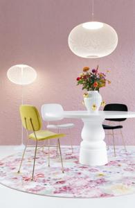 Vloerkledenwinkel - Rond Vloerkleed Moooi Carpets Flowergarden Round Day Wool - 350 cm rond