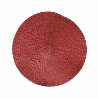 Placemat Lifetime Basics Rood Ø 38 cm