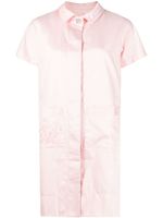 SHIATZY CHEN robe-chemise à coupe courte - Rose - thumbnail