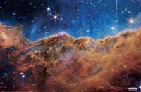 Poster James Webb Cosmic Cliffs 91,5x61cm Poster James Webb Cosmic Cliffs 91,5x61cm