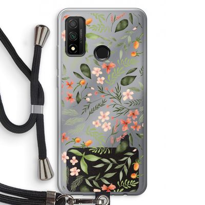 Sweet little flowers: Huawei P Smart (2020) Transparant Hoesje met koord