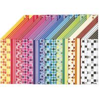 Creativ Company Color bar papier print a4 100gr, 16 vellen