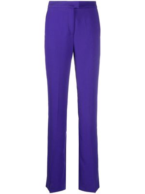 THE ANDAMANE pantalon de tailleur à coupe droite - Violet