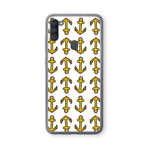 Musketon Anchor: Samsung Galaxy A11 Transparant Hoesje