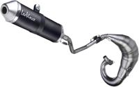 LeoVince uitlaat derby senda drd/extreme &apos;x-fight / 3228 black edition
