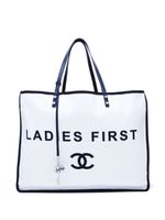 CHANEL Pre-Owned sac cabas Ladies First (2015) - Blanc - thumbnail