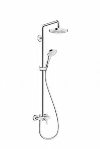 Hansgrohe Croma Select E 180 2jet Showerpipe Met Mengkraan Chroom