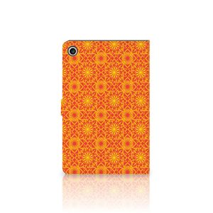 Lenovo Tab M10 Plus 3rd Gen 10.6 inch Tablet Hoes Batik Oranje