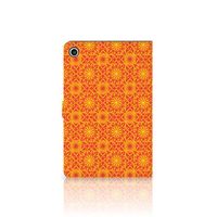 Lenovo Tab M10 Plus 3rd Gen 10.6 inch Tablet Hoes Batik Oranje