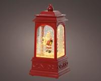 Kerst waterspinner kerstman warm wit