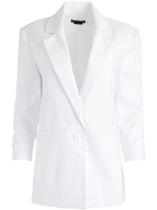 alice + olivia blazer Shan à épaulettes - Blanc