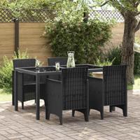 Tuinstoel 4 pcs Antraciet 53 x 49 x 85 cm PP