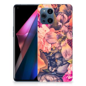 OPPO Find X3 | X3 Pro TPU Case Bosje Bloemen