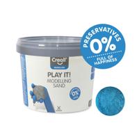 Creall play it speelzand blauw, 750gr.