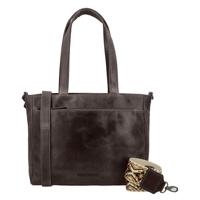 Hide & Stitches Handtas/Schoudertas Next Navajo Donker Bruin