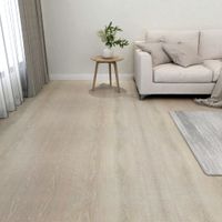 VidaXL Vloerplanken 20 st zelfklevend 1,86 m² pvc beige