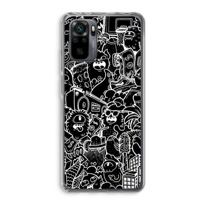 Vexx Black City : Xiaomi Redmi Note 10 Pro Transparant Hoesje