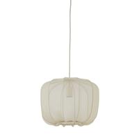 Light and Living hanglamp - wit - textiel - 2963327