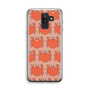 Krab: Samsung Galaxy J8 (2018) Transparant Hoesje