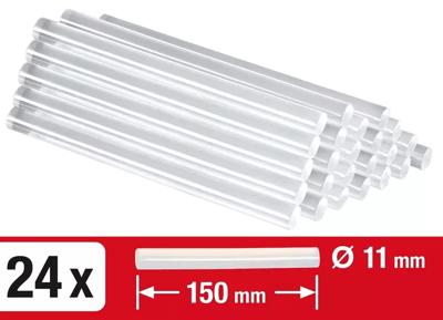 EINHELL Lijmpatronenset - 24-delig - Ø11 mm