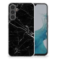 Samsung Galaxy A34 TPU Siliconen Hoesje Marmer Zwart - Origineel Cadeau Vader