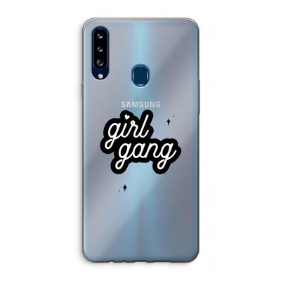 Girl Gang: Samsung Galaxy A20s Transparant Hoesje