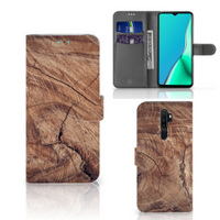OPPO A9 (2020) | A5 (2020) Book Style Case Tree Trunk - thumbnail