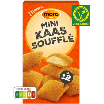 Mora Mini&apos;s Mini Kaassouffles 12 x 25 g bij Jumbo