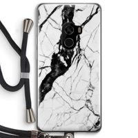 Witte marmer 2: Xiaomi Mi Mix 2 Transparant Hoesje met koord