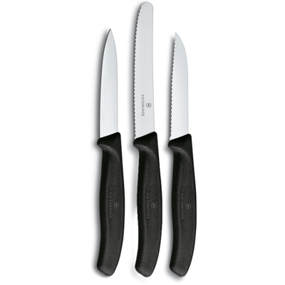 Victorinox Schilmessenset Zwart - 3-delig