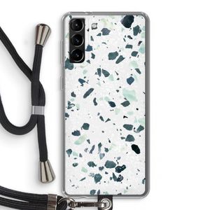 Terrazzo N°2: Samsung Galaxy S21 Plus Transparant Hoesje met koord