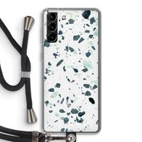 Terrazzo N°2: Samsung Galaxy S21 Plus Transparant Hoesje met koord Terrazzo N°2: Samsung Galaxy S21 Plus Transparant Hoesje met koord