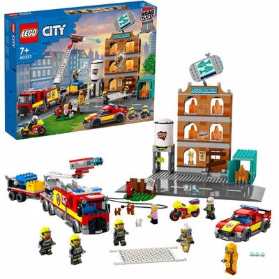 City - Brandweerteam Constructiespeelgoed