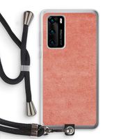 Marrakech Walls: Huawei P40 Transparant Hoesje met koord
