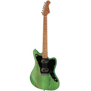 Fazley Outlaw Series Maverick Plus HH Green elektrische gitaar met gigbag