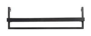 Light & Living Wandplank 'Maddison' Mangohout, 80cm, kleur Zwart