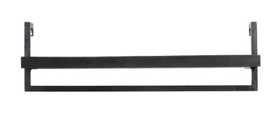 Light & Living Wandplank 'Maddison' Mangohout, 80cm, kleur Zwart