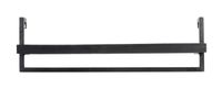 Light & Living Wandplank 'Maddison' Mangohout, 80cm, kleur Zwart