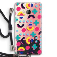 8-bit N°2: HTC U Play Transparant Hoesje met koord