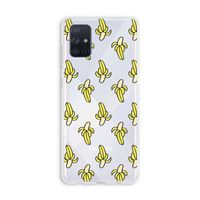 Bananas: Galaxy A71 Transparant Hoesje
